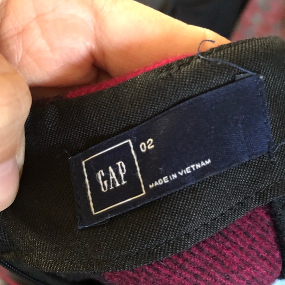 Gap Wool Plaid Skirt - Picture 5 of 8